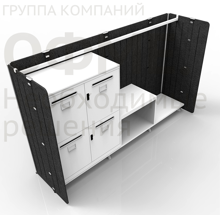 Фото акустических перегородок ofme.ru ОФМЕ