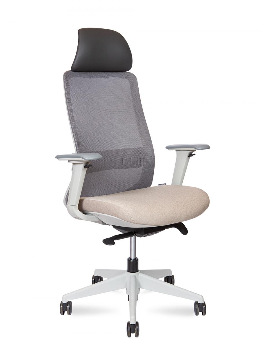 Кресло офисное Como grey beige H6301-1-18 beige